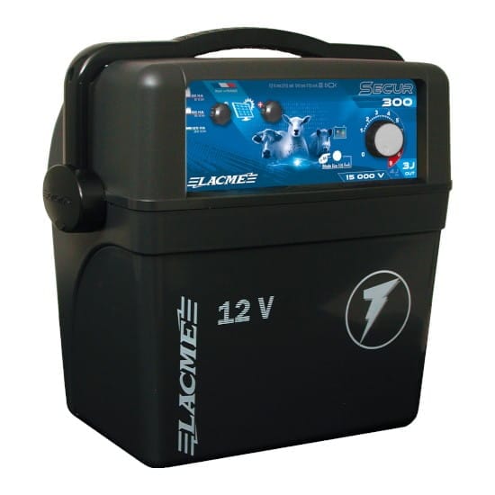 Pastuch elektryczny Elektryzator akumulatorowy Lacme Secur 300 - Cavalo